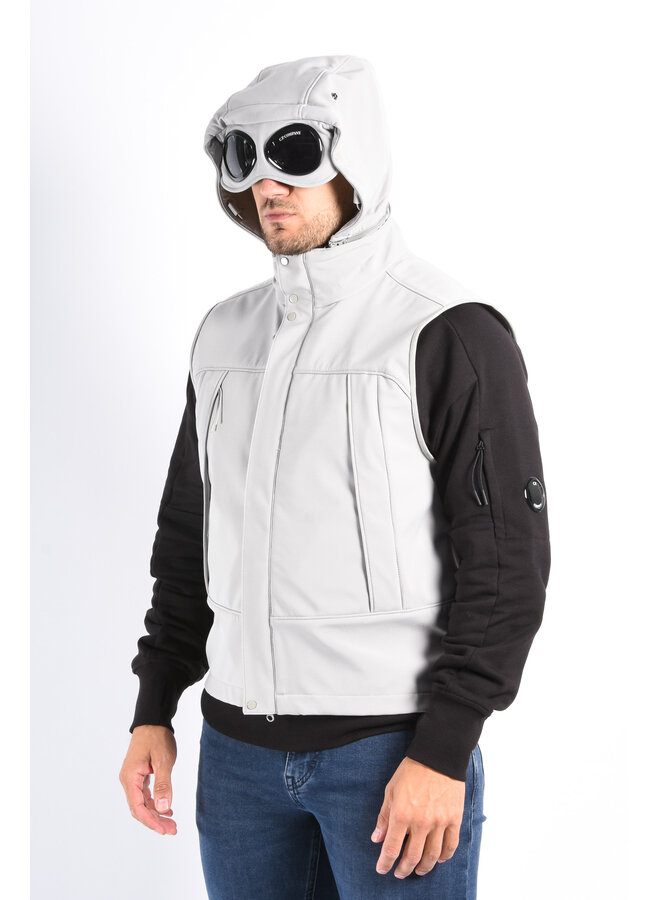 CP Company FW25 - CP Shell R Goggle Bodywarmer - London Fog