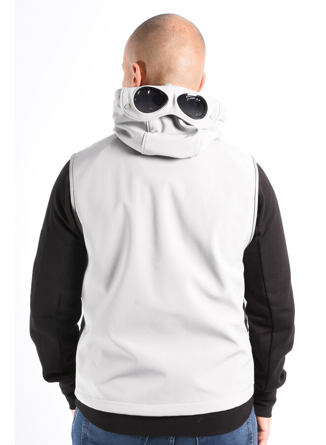 CP Company FW25 - CP Shell R Goggle Bodywarmer - London Fog