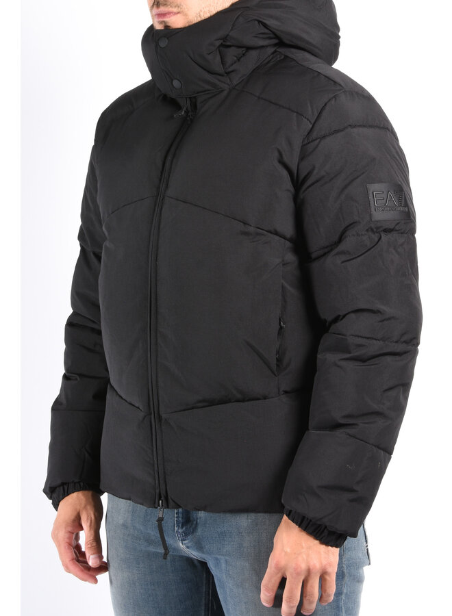 EA7 FW25 - Winter Jacket 7M000717 - Black