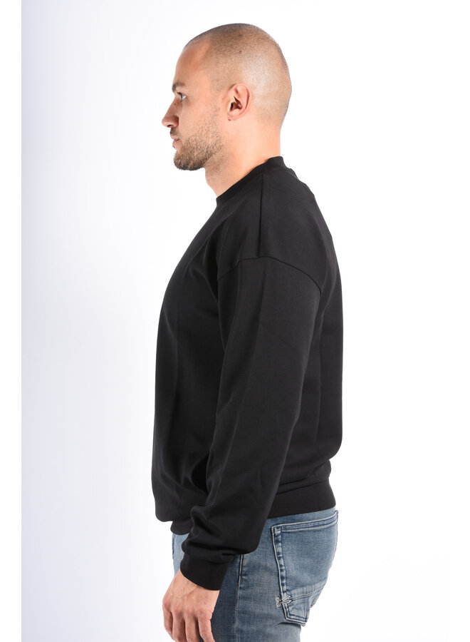 EA7 FW25 - Naturel Ventus7 Sweater 7M000659 - Black