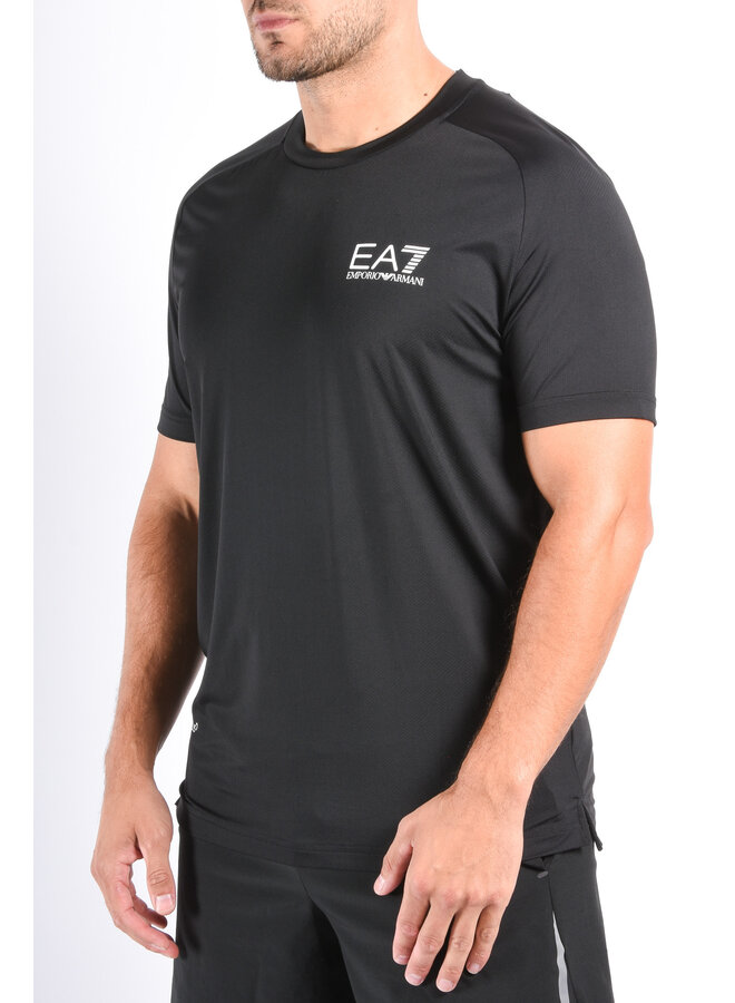 EA7 FW25 - Multi Sport Stretch T-Shirt Ventus7 - Black