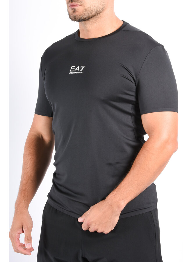 EA7 FW25 - T-Shirt Vigor7 Sport 7M000291 - Black
