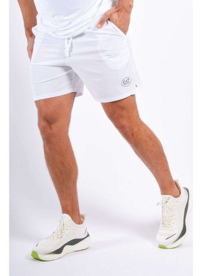 EA7 FW25 - Shorts Ventus7 Sport 7M000835 - White