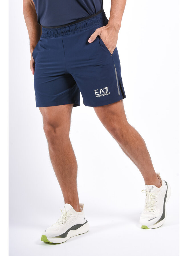 EA7 FW25 - Multi Sport Stretch Shorts Ventus7 - Armani Blue