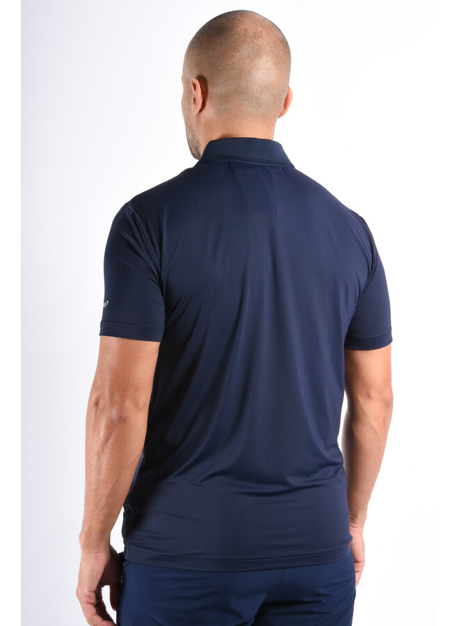 EA7 FW25 - Multi Sport Stretch Polo Ventus7 - Armani Blue