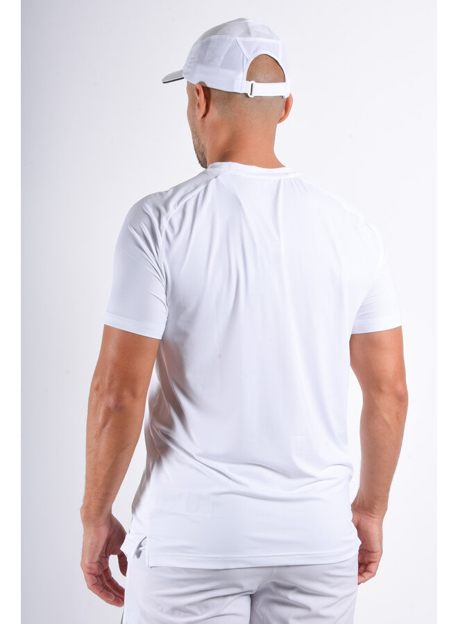 EA7 FW25 - Multi Sport Stretch T-Shirt Ventus7 - White