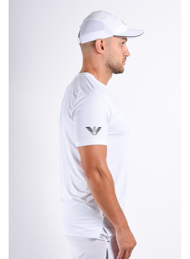 EA7 FW25 - Multi Sport Stretch T-Shirt Ventus7 - White