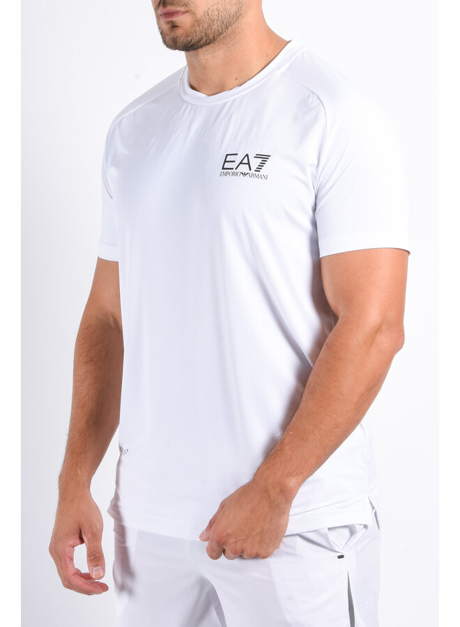 EA7 FW25 - Multi Sport Stretch T-Shirt Ventus7 - White