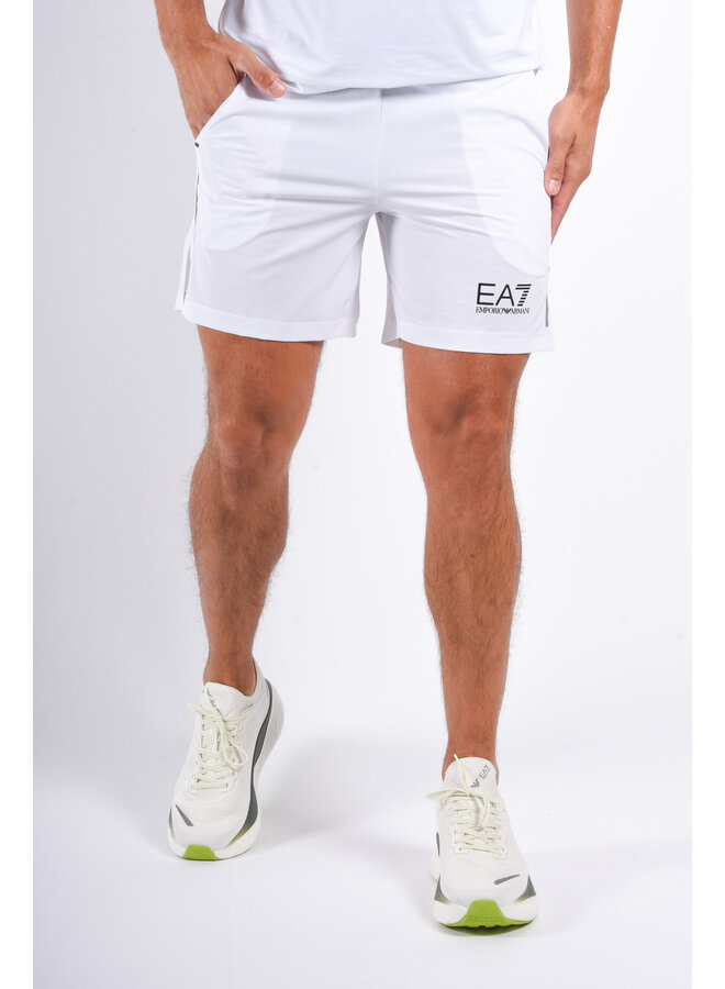 EA7 FW25 - Multi Sport Stretch Shorts Ventus7 - White