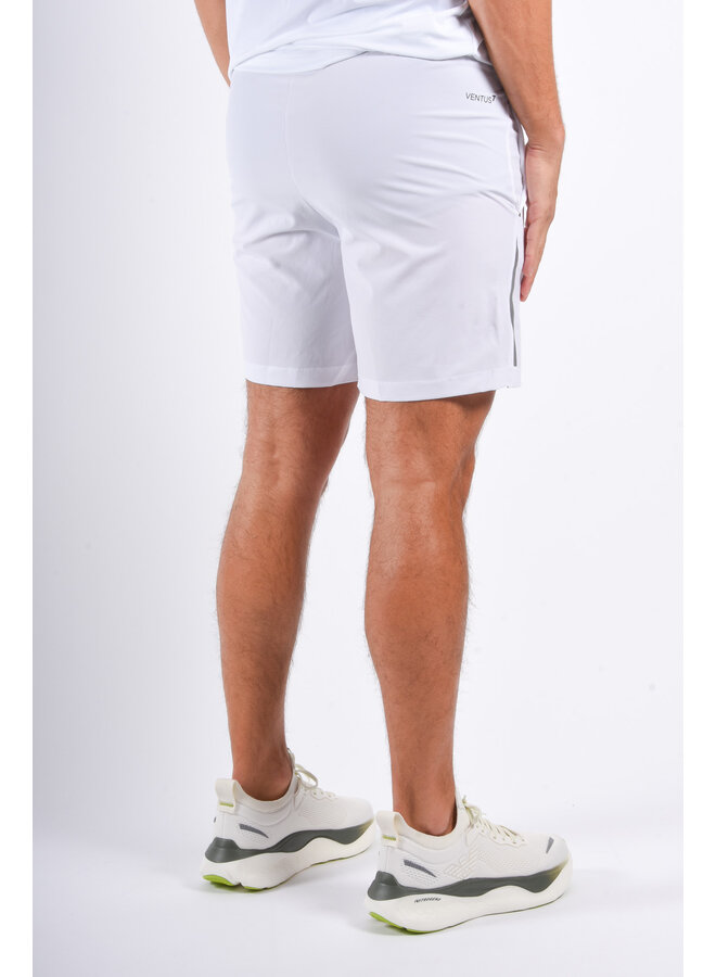 EA7 FW25 - Multi Sport Stretch Shorts Ventus7 - White
