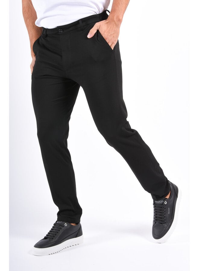 Drykorn FW25 - Super Stretch Pantalon Ajend_SK - Black