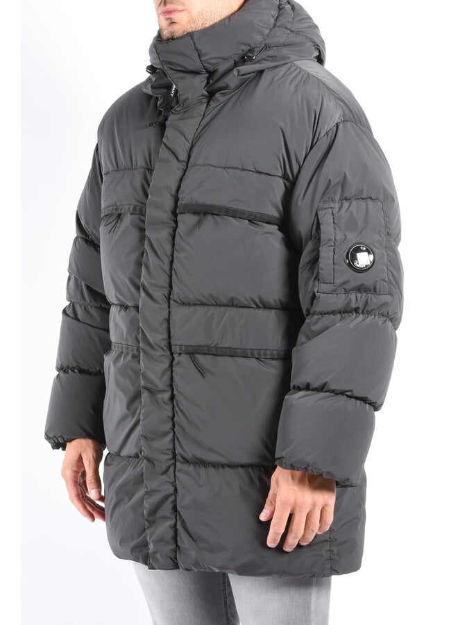 CP Company FW25 - Long Winter Jacket Nycra R - Dark Shadow