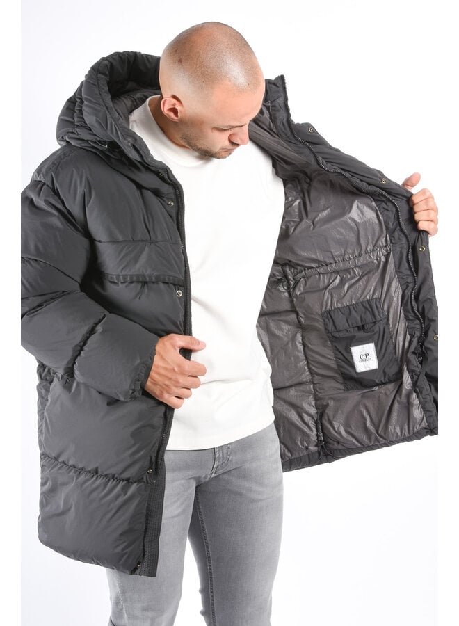 CP Company FW25 - Long Winter Jacket Nycra R - Dark Shadow