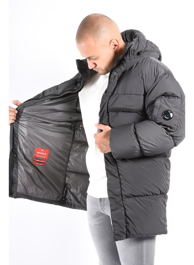 CP Company FW25 - Long Winter Jacket Nycra R - Dark Shadow