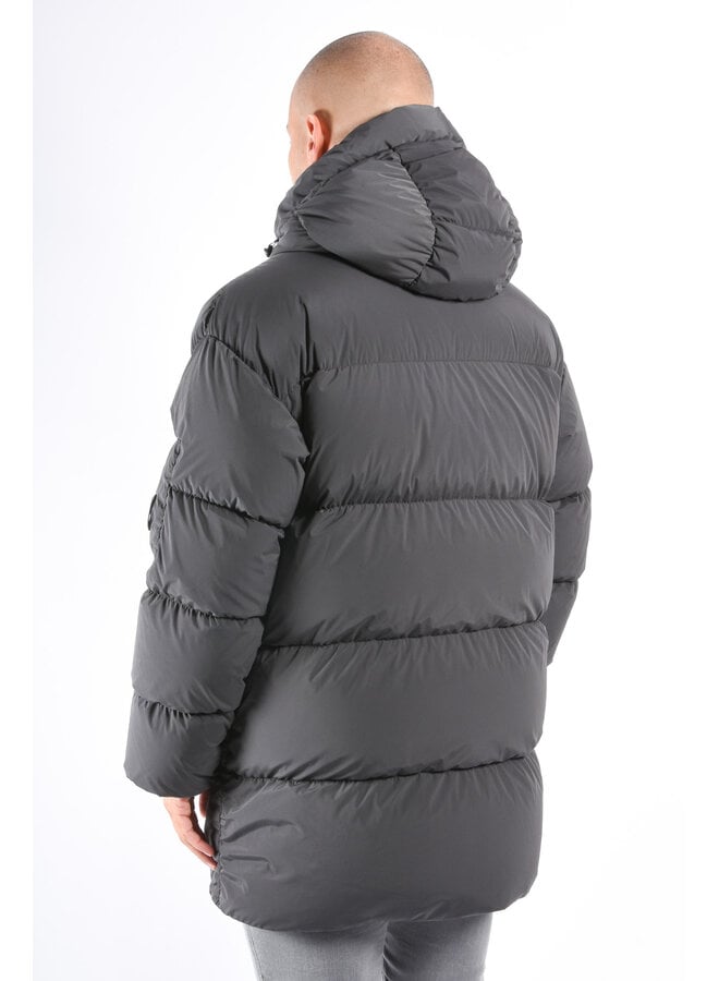 CP Company FW25 - Long Winter Jacket Nycra R - Dark Shadow