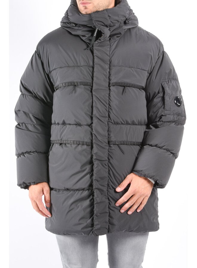CP Company FW25 - Long Winter Jacket Nycra R - Dark Shadow