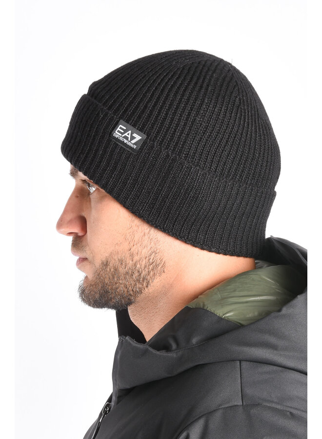 EA7 FW25 - Beanie Hat - Black