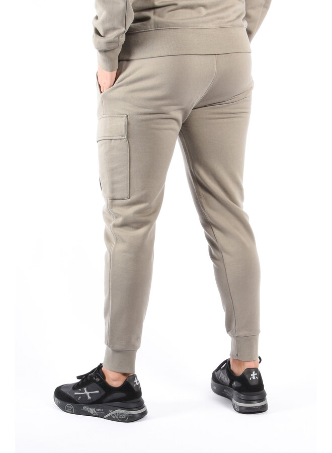 CP Company FW25 - Diagonal Raised Fleece Cargo Pants - Fallen Rock