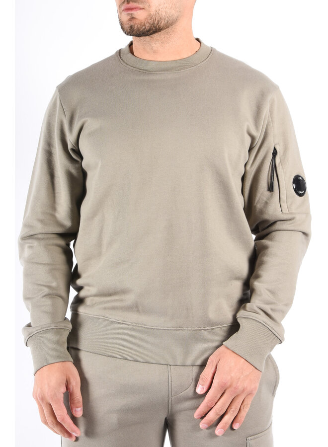 CP Company FW25 - Diagonal Raised Fleece Sweater - Fallen Rock
