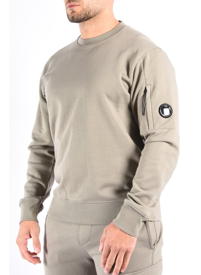 CP Company FW25 - Diagonal Raised Fleece Sweater - Fallen Rock