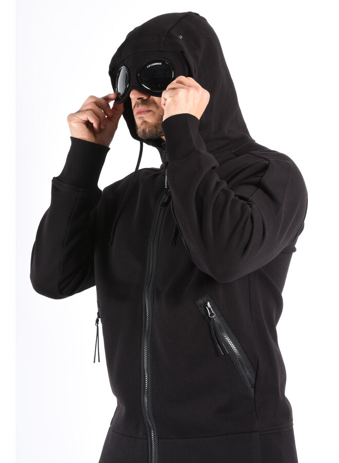CP Company FW25 - Diagonal Raised Fleece Goggle Vest - Black