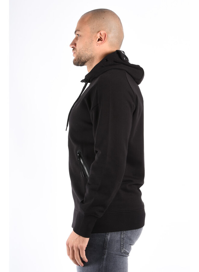 CP Company FW25 - Diagonal Raised Fleece Goggle Vest - Black