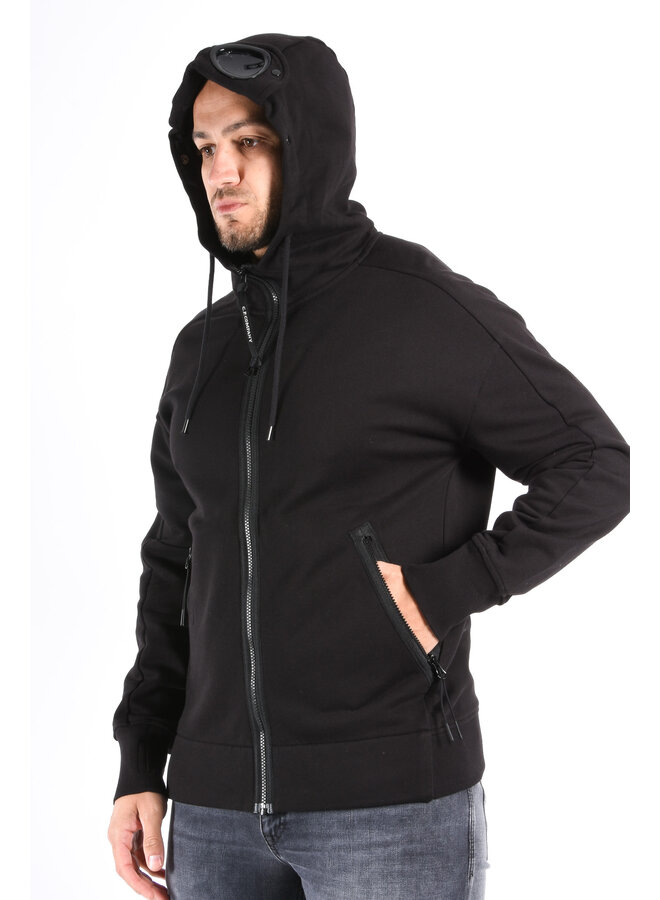 CP Company FW25 - Diagonal Raised Fleece Goggle Vest - Black