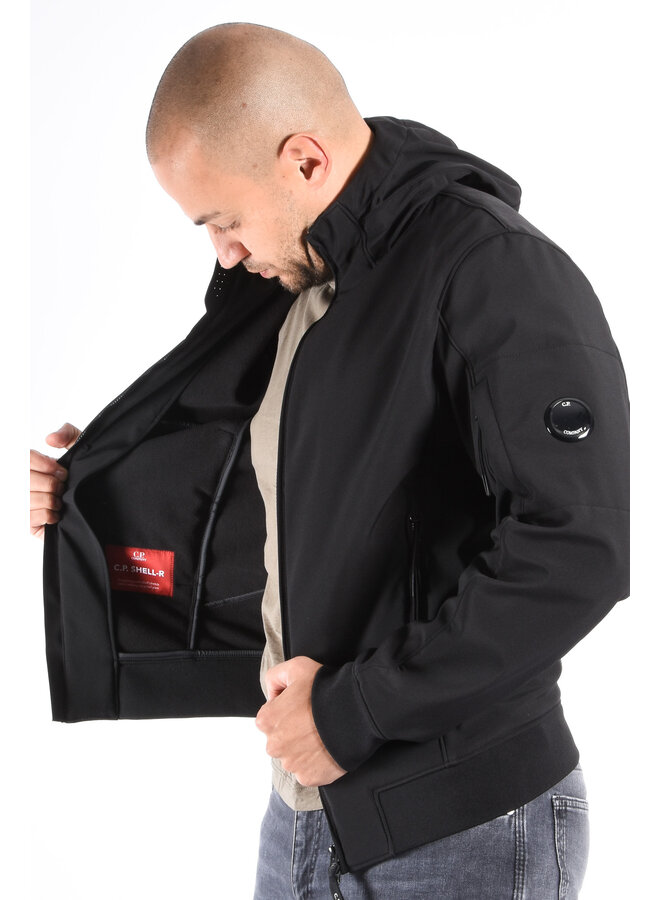 CP Company FW25 Soft Shell R Jacket - Black