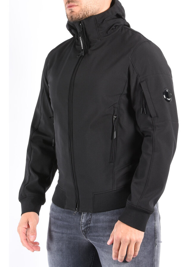 CP Company FW25 Soft Shell R Jacket - Black