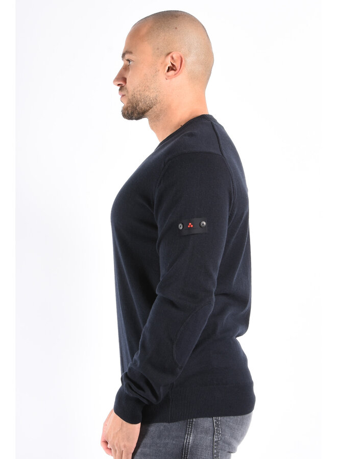 Peuterey FW25 - Exmoor 07 Knit Sweater - Dark Blue