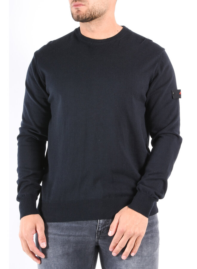 Peuterey FW25 - Exmoor 07 Knit Sweater - Dark Blue