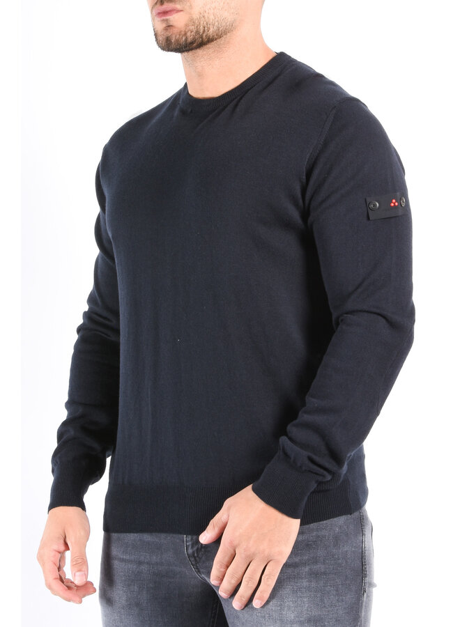Peuterey FW25 - Exmoor 07 Knit Sweater - Dark Blue