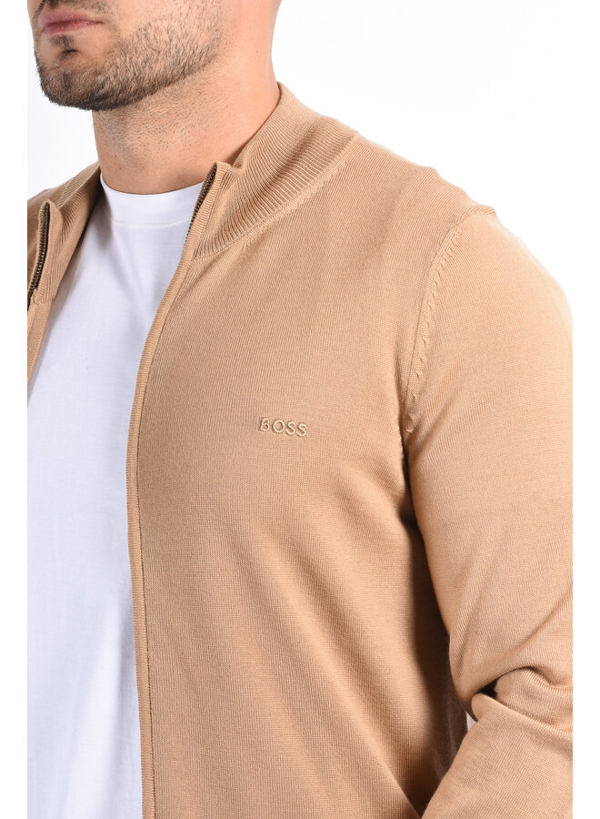 BOSS FA25 - Knit Vest Balonso L - Medium Beige