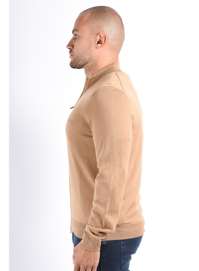 BOSS FA25 - Knit Vest Balonso L - Medium Beige