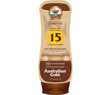 Australian Gold SPF 15 Tělové mléko s bronzerem