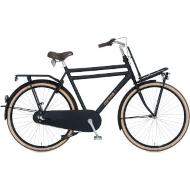 CORTINA U4 TRANSPORTFIETS HEREN JET BLACK MATT R3