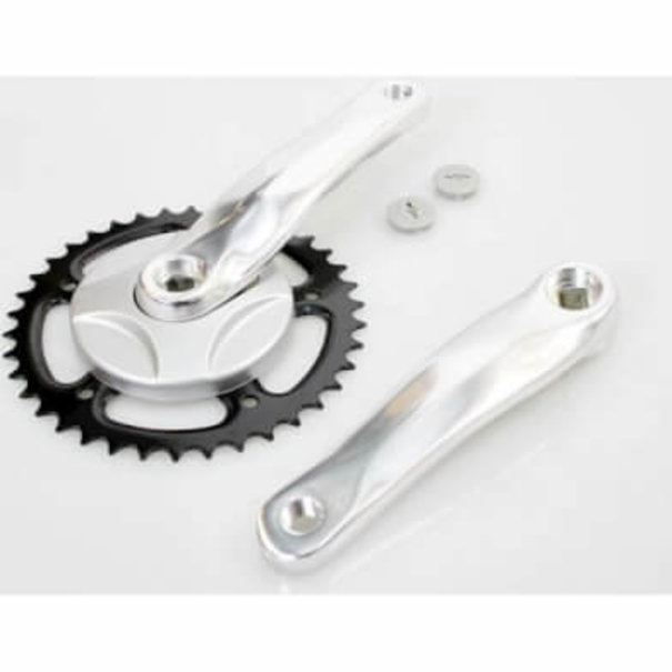 ACCELL NL CRANKSTEL 170MM 38T MET NEXUS DISC IN ZILVER