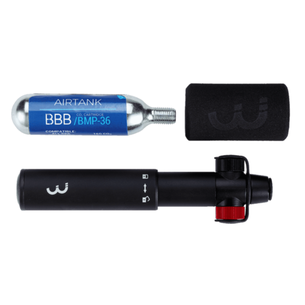 BBB BMP-33S CO2 BLASTER MINI COMBI MINIPOMP IN ZWART