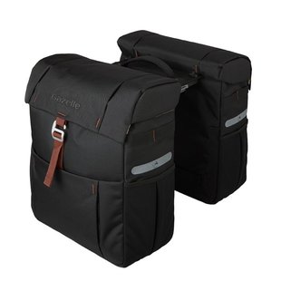 TAS DUBBEL BLACK/BROWN INCL. MIK ADAPTER 37L