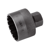 BTL-105 BRACKETPLUG TRAPASDOP 1/2" IN ZILVER