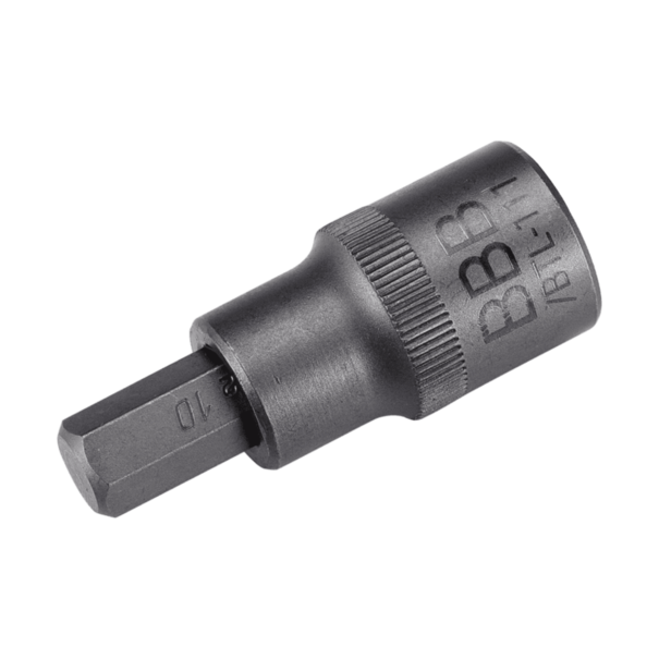 BBB BTL-111 HEXPLUG INBUSSLEUTEL 10MM 1/2' IN ZILVER