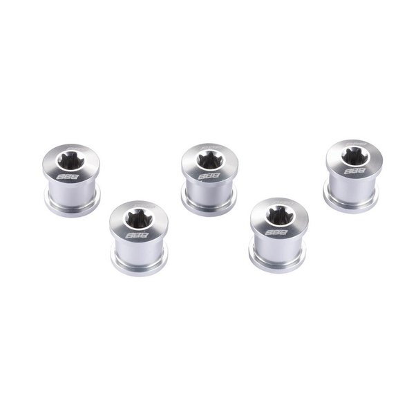 BBB BCR-51 HEXSTARS ALUMINIUM BLADBOUTJES IN ZILVER