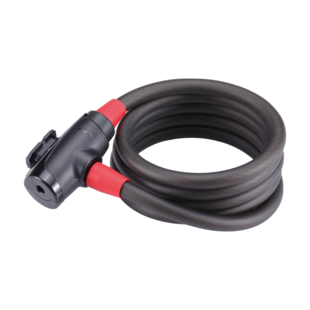 BBL-41 FIETSSLOT POWERLOCK COIL CABLE 12MMX180CM ZWART