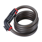 BBL-45 CODELOCK COIL CABLE FIETSSLOT 12MMX180CM IN ZWART