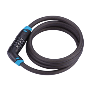 BBL-35 FIETSSLOT CODESAFE COIL CABLE 10MMX150CM ZWART