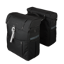 DUBBELE FIETSTAS IN BLACK OLIVE INCLUSIEF MIK ADAPTER 37L