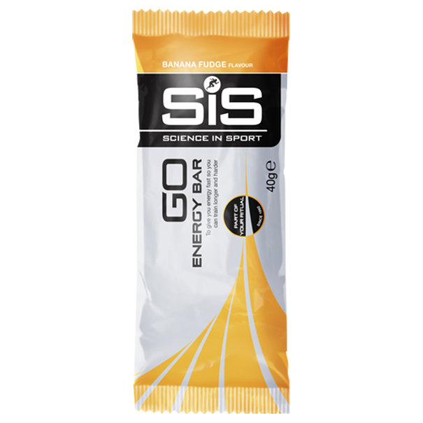 SCIENCE IN SPORT GO ENERGY MINI BAR 40 GRAM MET BANANA FUDGE SMAAK