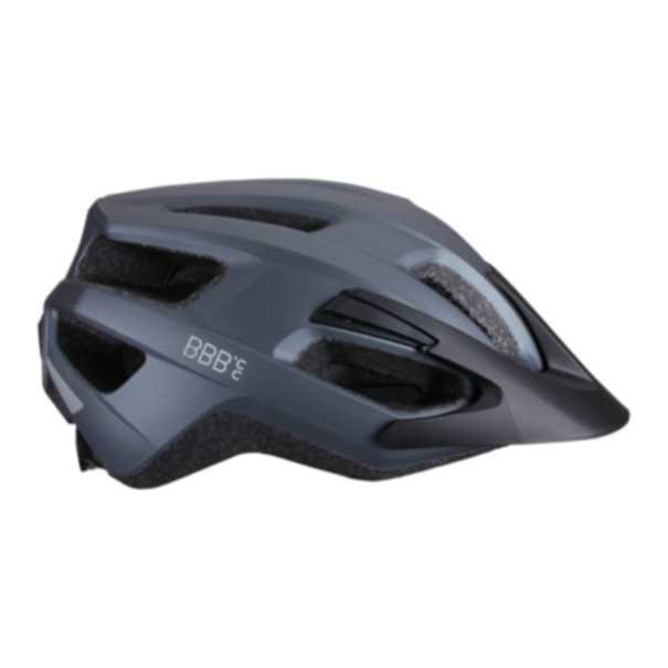 BBB BHE-29B KITE 2.0 HELM IN MAT GRIJS