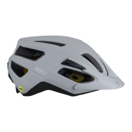 BBB BHE-22B HELM DUNE MIPS 2.0 MAT GRIJS/WIT - GEJO-Cycleworld