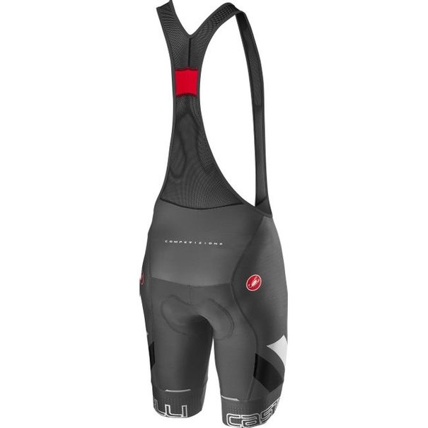 CASTELLI COMPETIZIONE KIT BIBSHORT IN DARK GRAY